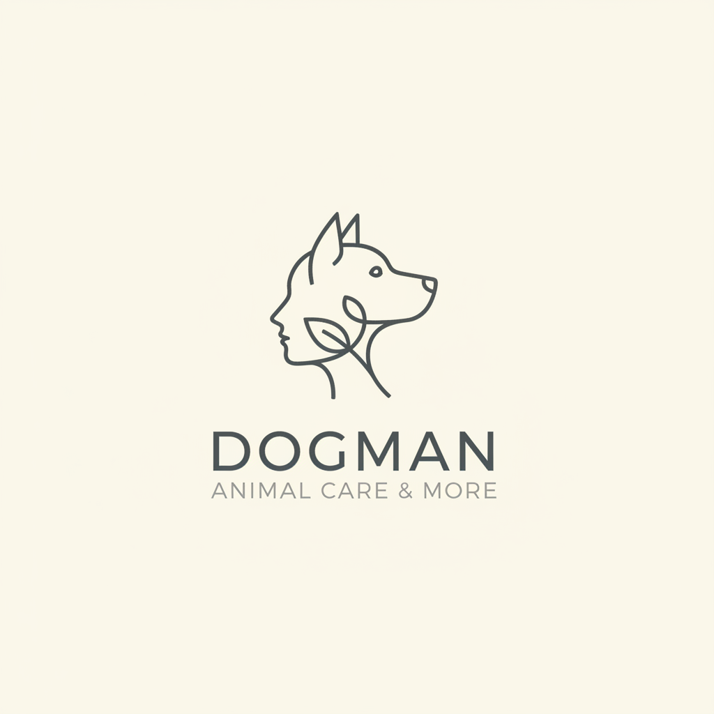 DogMan logo — animal care and more